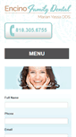 Mobile Screenshot of encinofamilydental.com